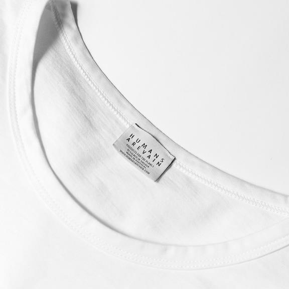 T-Shirt Organic Cotton 'Wave' - White 3