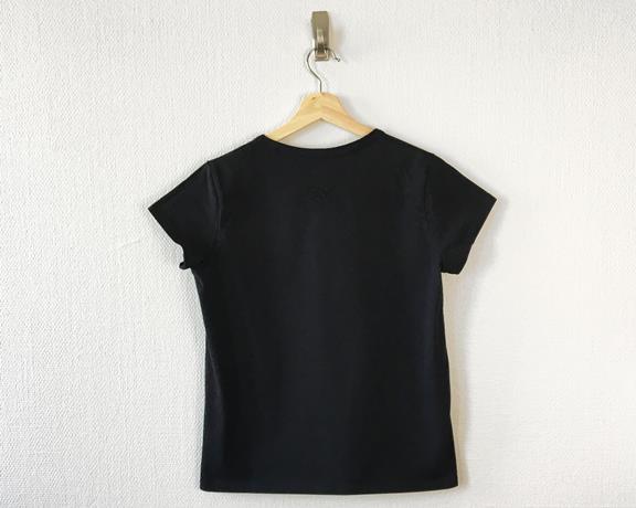 T-Shirt Organic Cotton 'Wave' - Black 2