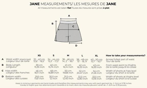 Shorts Jane Orange 6