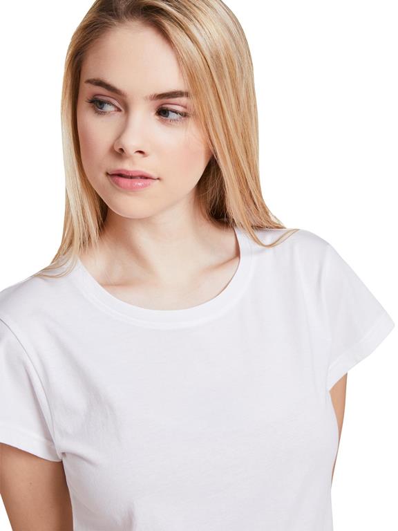 T-Shirt Gänseblümchen Weiß 4