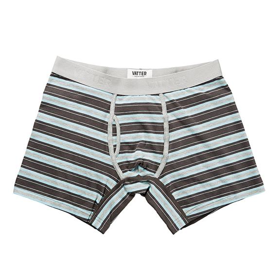 Boxer Shorts Claus Grey/Charcoal/Blue Stripes 5