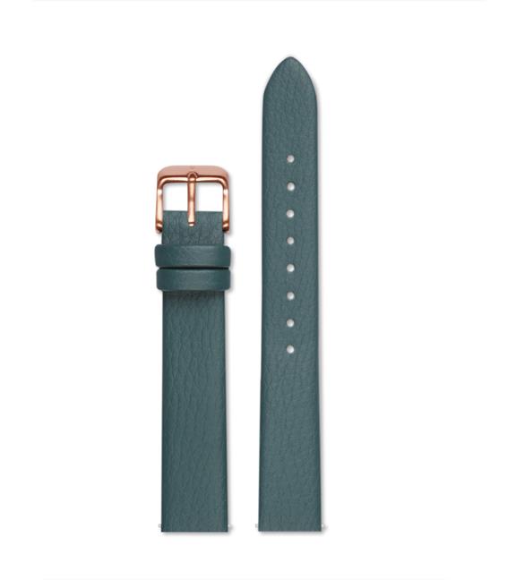 Watch Strap Teal & Rose Gold 16 Mm 1