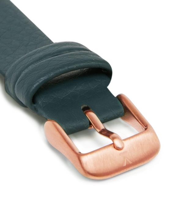 Watch Strap Teal & Rose Gold 16 Mm 2