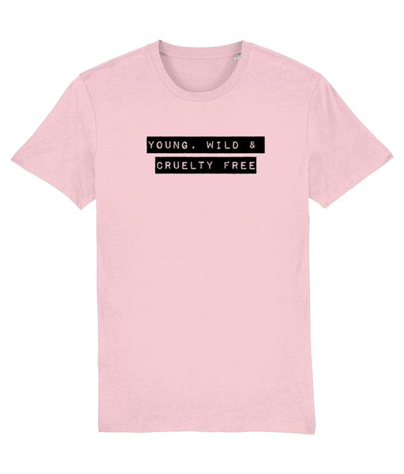 Tee Young, Wild & Cruelty-Free Cotton Pink 1