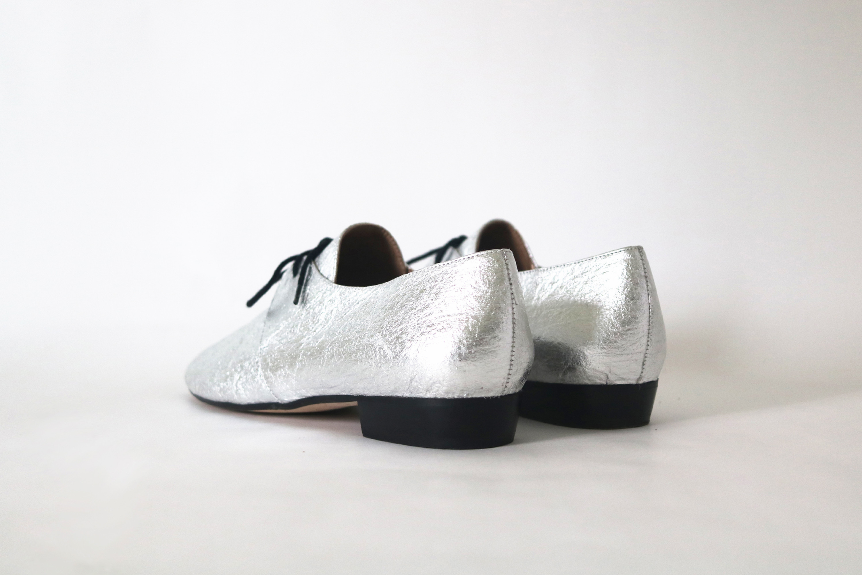 Oxford Schuhe Silber 3