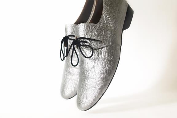 Oxford Schuhe Silber 6