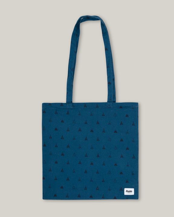 Totebag Upcycled Adventure Navy/Blue 1