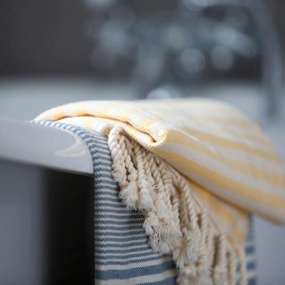 Towel Peshtemal Dove Grey Stripe 3