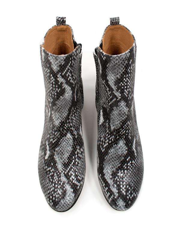 Ankle Boots Snake Black from Shop Like You Give a Damn