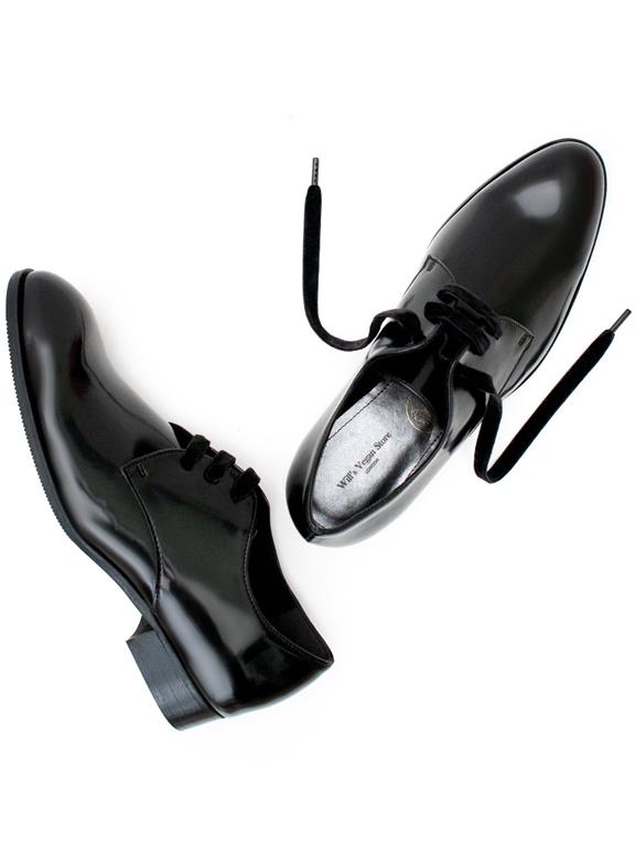 Shoes Luxe Derby Black via Shop Like You Give a Damn