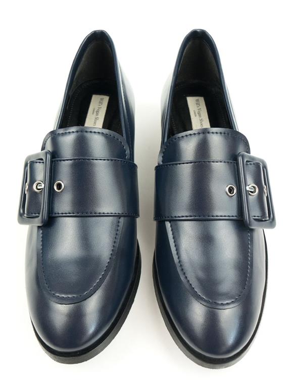 Loafers Buckle Donkerblauw 4