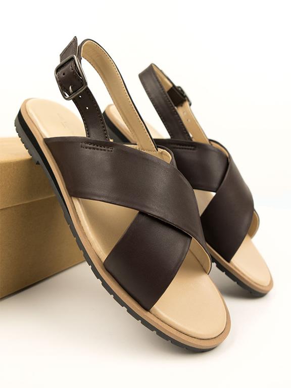 Sandals Huaraches Dark Brown from Shop Like You Give a Damn