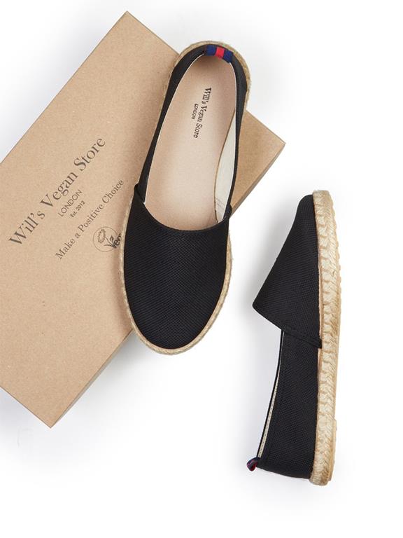 Espadrille Loafers Black from Shop Like You Give a Damn