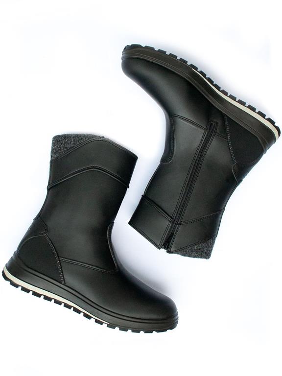 Country Boots Waterproof Zwart 2