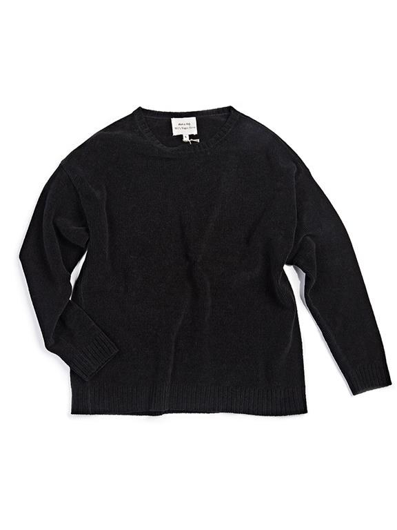 Jumper Slouch Knit Black from Shop Like You Give a Damn