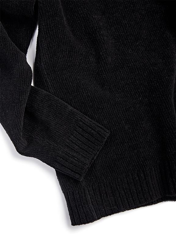Jumper Slouch Knit Black from Shop Like You Give a Damn