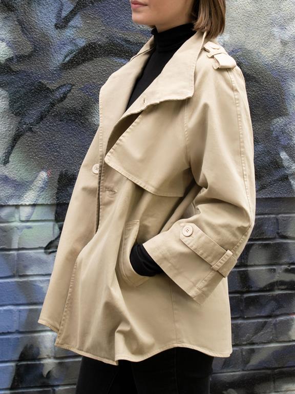 Continental Parka Beige from Shop Like You Give a Damn