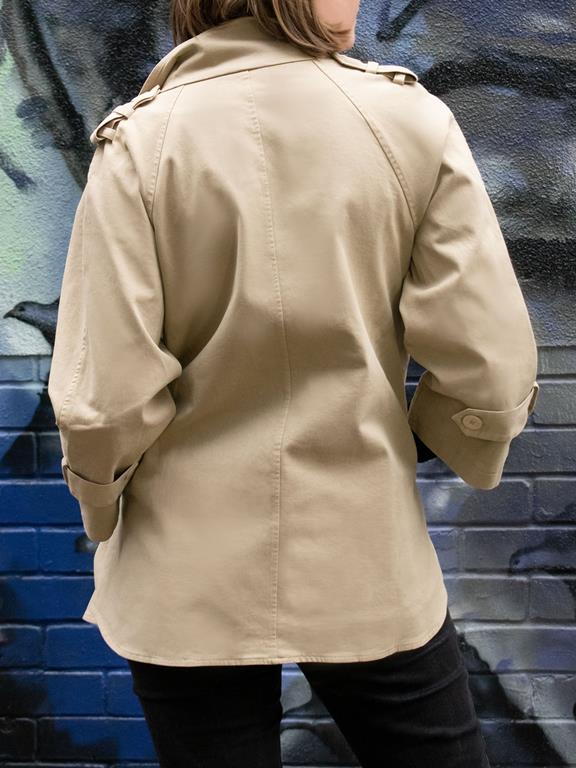 Continental Parka Beige from Shop Like You Give a Damn