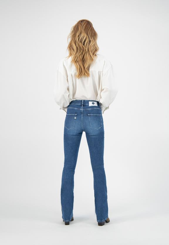 Jeans Ausgestellt Hazen Blau 5