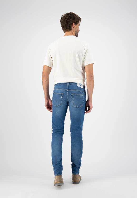 Jeans Regular Dunn Stretch Blauw 3