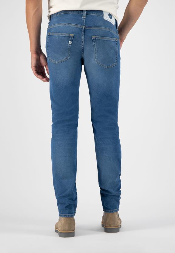 Jeans Regular Dunn Stretch Blau 4