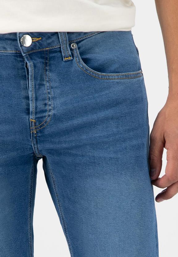 Jeans Regular Dunn Stretch Blauw 5
