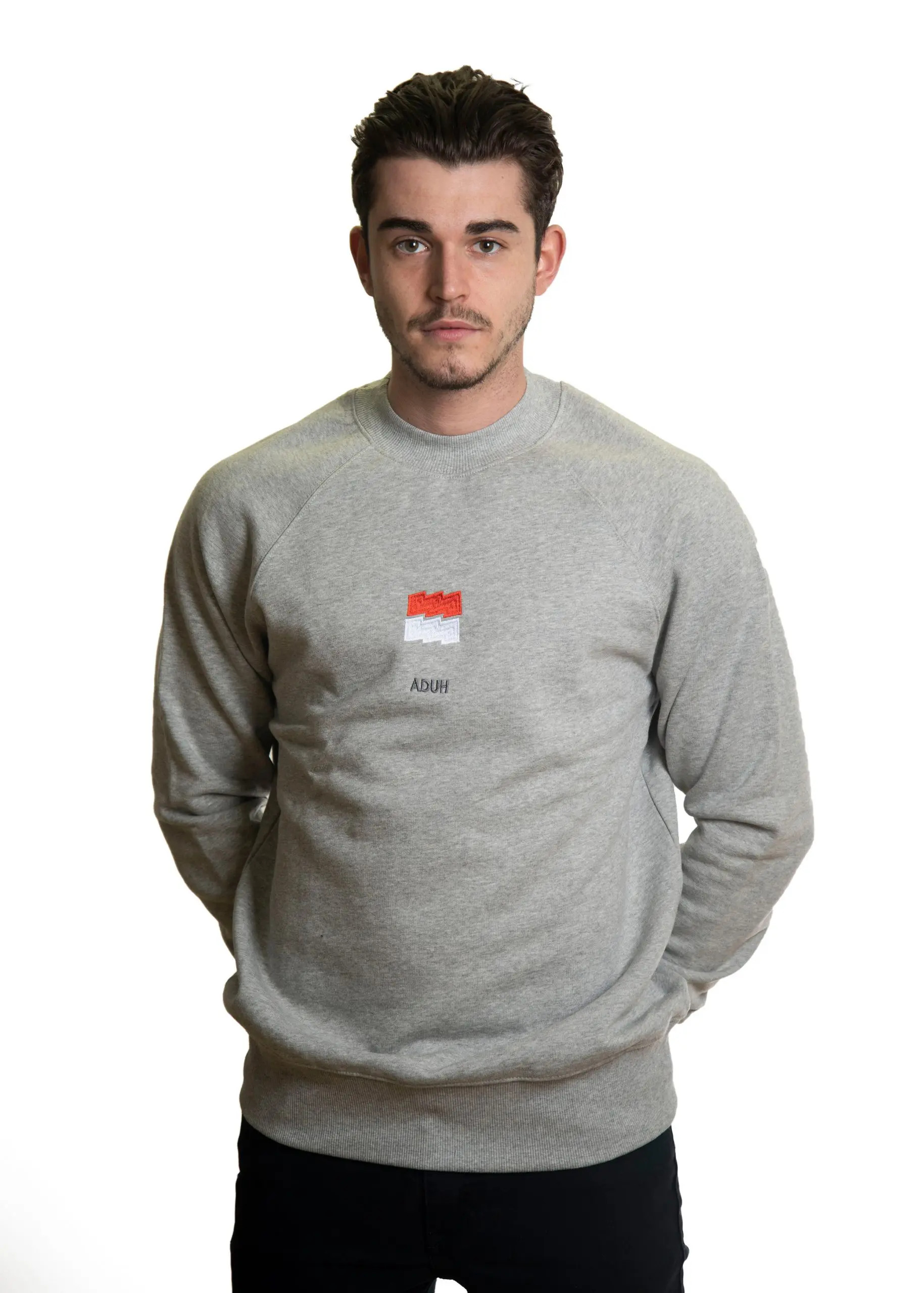 Sweatshirt Aduh 3d Grey 1