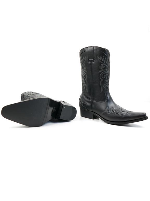 Western Boots Black 3