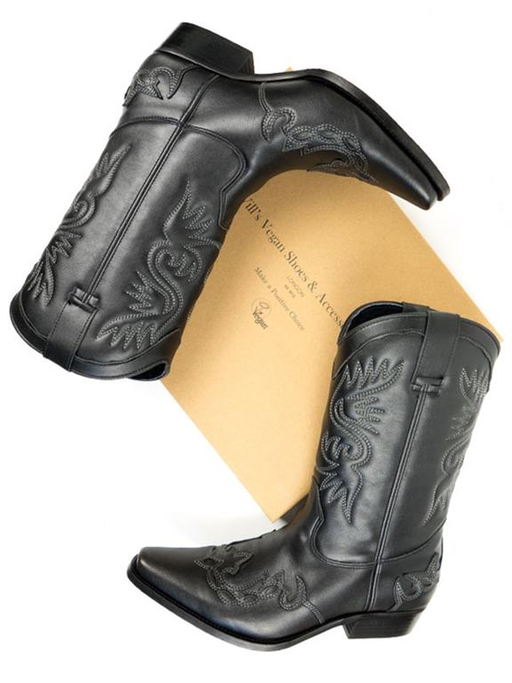 Western Boots Black 6