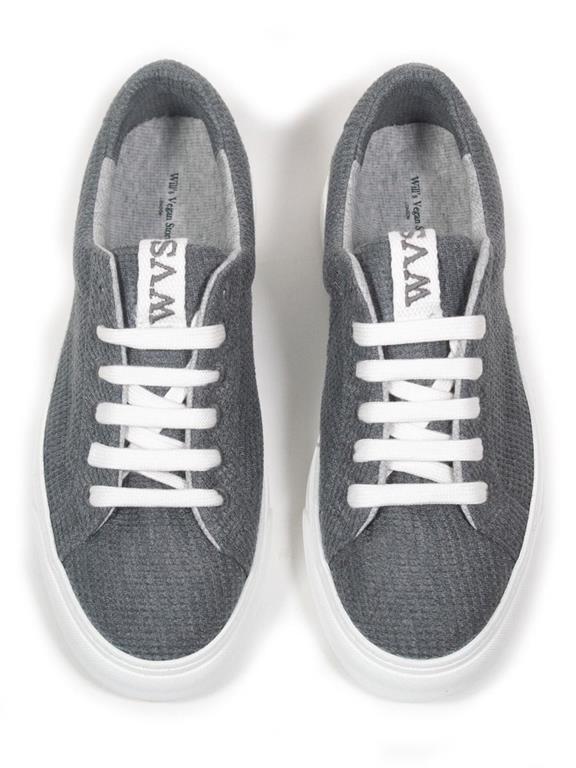 Sneakers Biodegradable Knit Grey 5