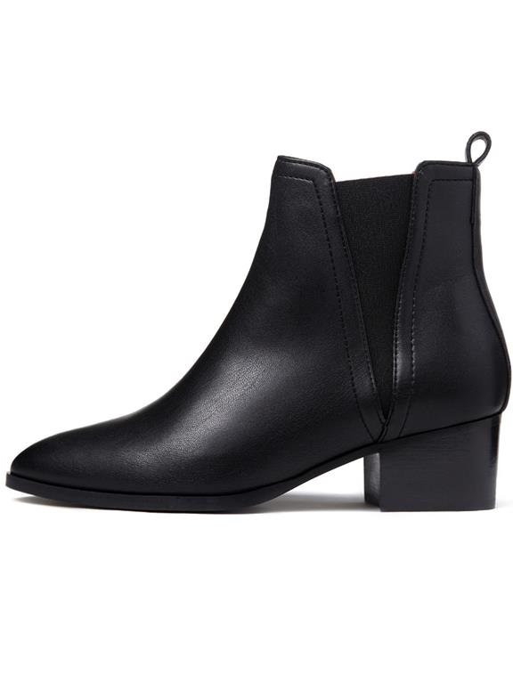 Chelsea Boots Point Toe Black 7