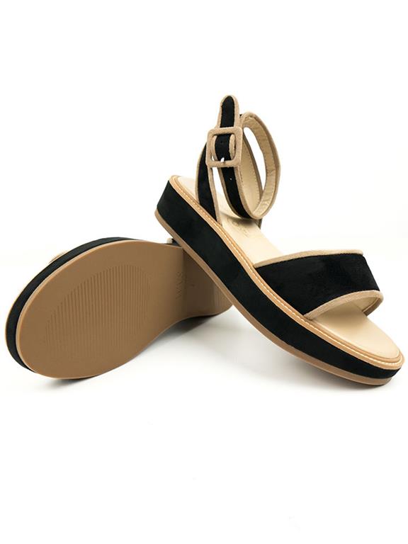 Sandals Beige & Black from Shop Like You Give a Damn
