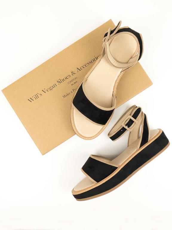 Sandals Beige & Black from Shop Like You Give a Damn