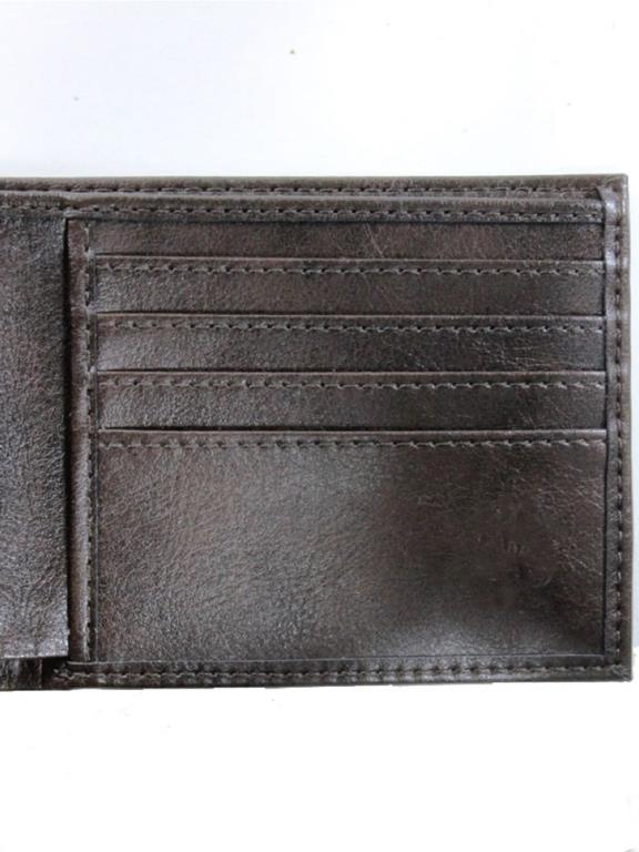 Wallet Billfold Dark Brown from Shop Like You Give a Damn