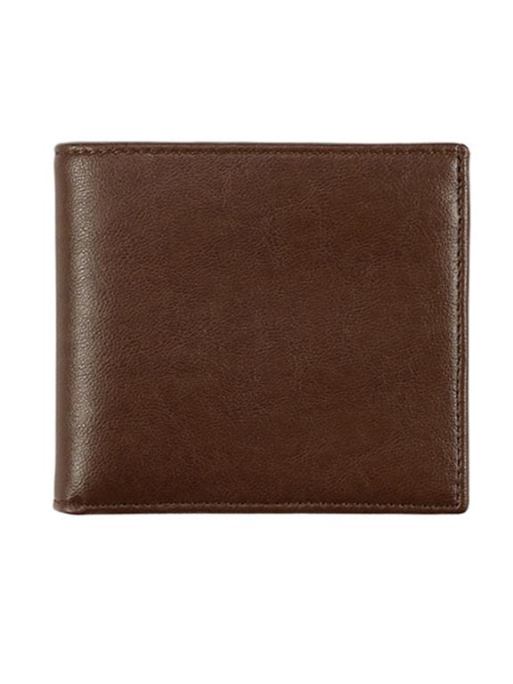 Wallet Billfold Coin Dark Brown 3