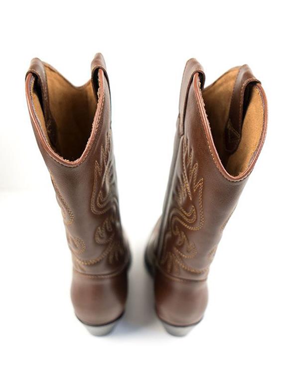 Western Boots Brown 6