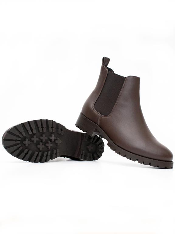 Chelsea Boots Luxe Deep Tread Donkerbruin via Shop Like You Give a Damn