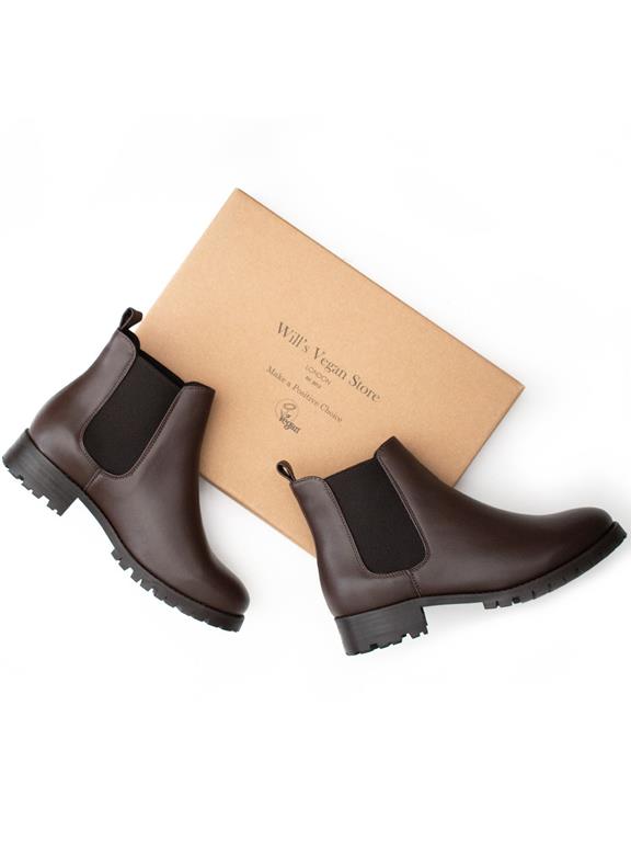 Chelsea Boots Luxe Deep Tread Dark Brown from Shop Like You Give a Damn