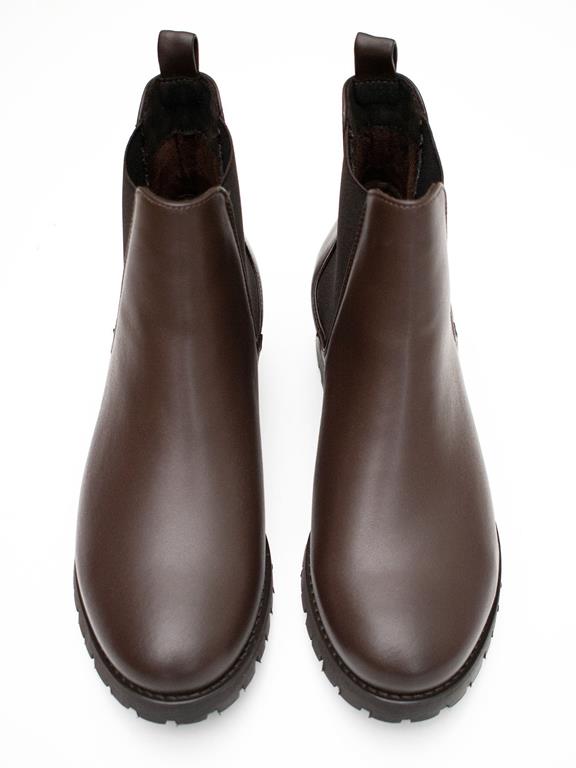 Chelsea Boots Luxe Deep Tread Dark Brown 5