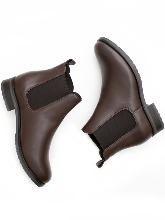 Chelsea Boots Luxe Smart Donkerbruin from Shop Like You Give a Damn