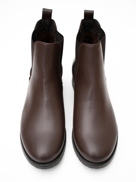 Chelsea Boots Luxe Smart Donkerbruin from Shop Like You Give a Damn