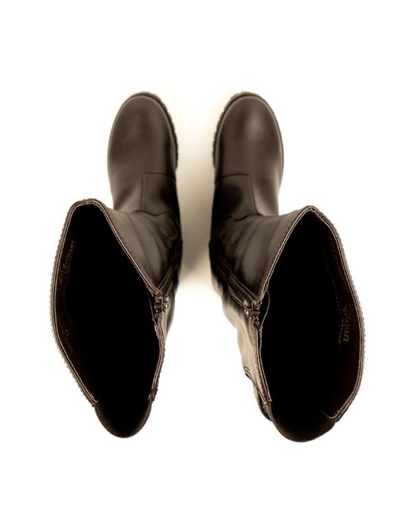 Boots Knee Length Deep Tread Dark Brown 2