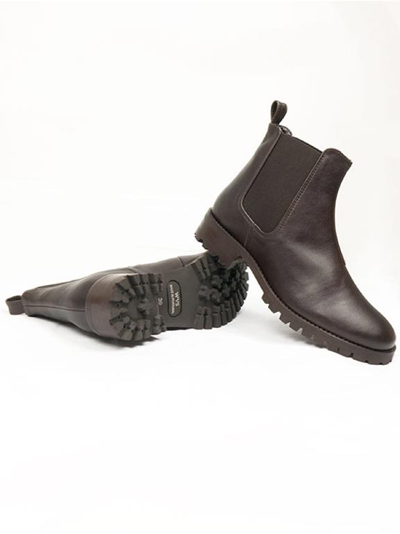 Chelsea Boots Deep Tread Dark Brown from Shop Like You Give a Damn