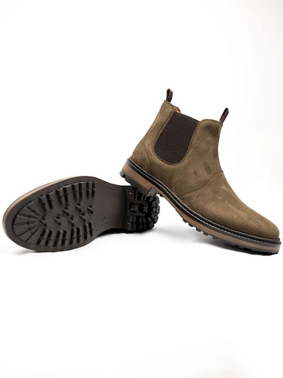 Chelsea Boots Continental Donkerbruin from Shop Like You Give a Damn