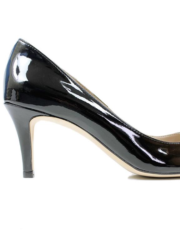 Pumps City Courts Patent Black from Shop Like You Give a Damn