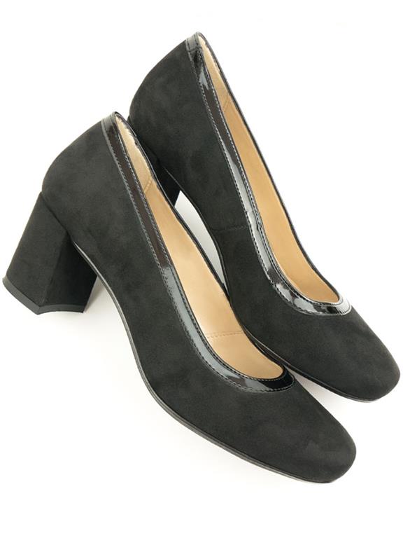 Block Heels Black Vegan Suede from Shop Like You Give a Damn