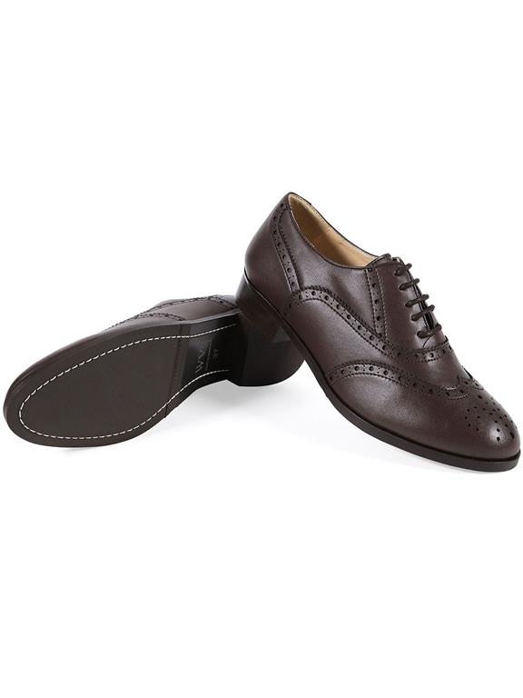 Oxford Brogues Donkerbruin from Shop Like You Give a Damn