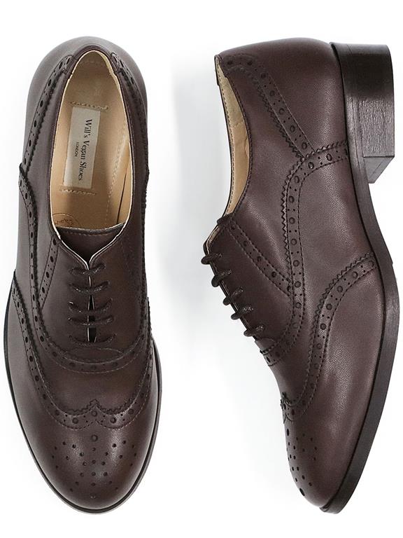 Oxford Brogues Donkerbruin 4