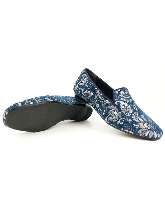 Loafers Slip-On Blue 2