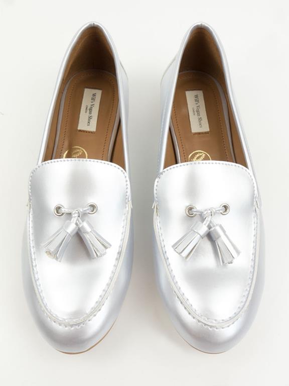 Loafers Tassle Silver 4